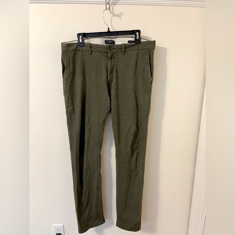 J Crew Mercantile Chinos 34x34 Slim Flex